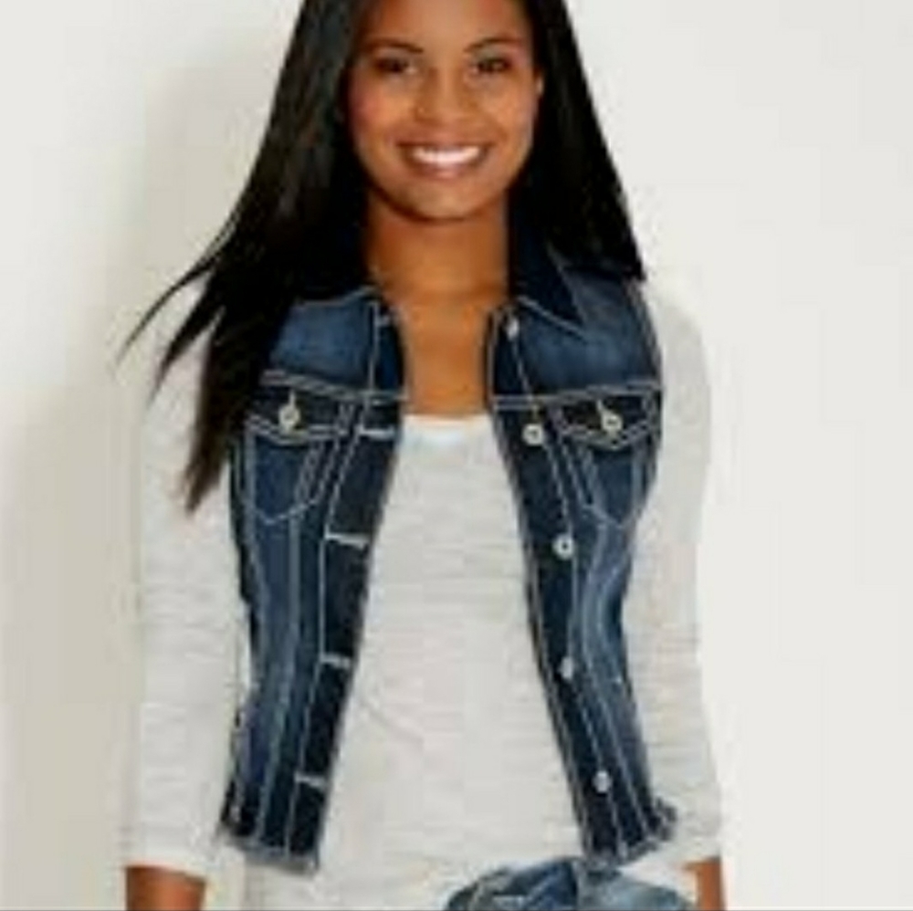 Maurices Denim Vest
